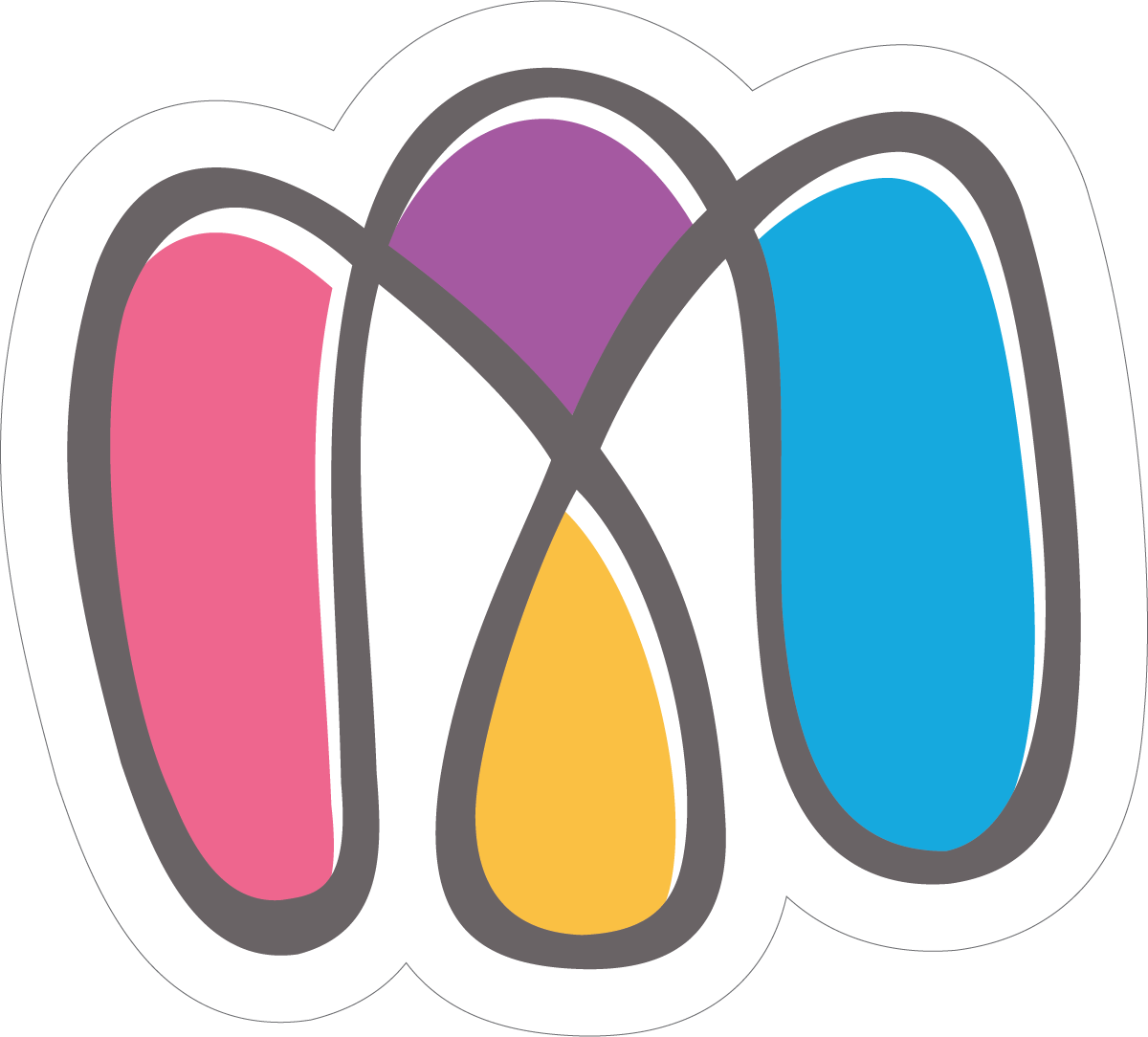 Mosaic Kids Sticker