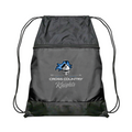 Drawstring Backpack with Zipper
